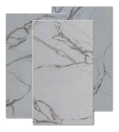 Placa Pvc Tipo Mármol 80x122 Cm 3 Pzas para Muro | Calidad Tekno