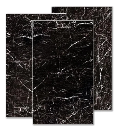 Placa Pvc Tipo Mármol 80x122 Cm 3 Pzas para Muro | Calidad Tekno