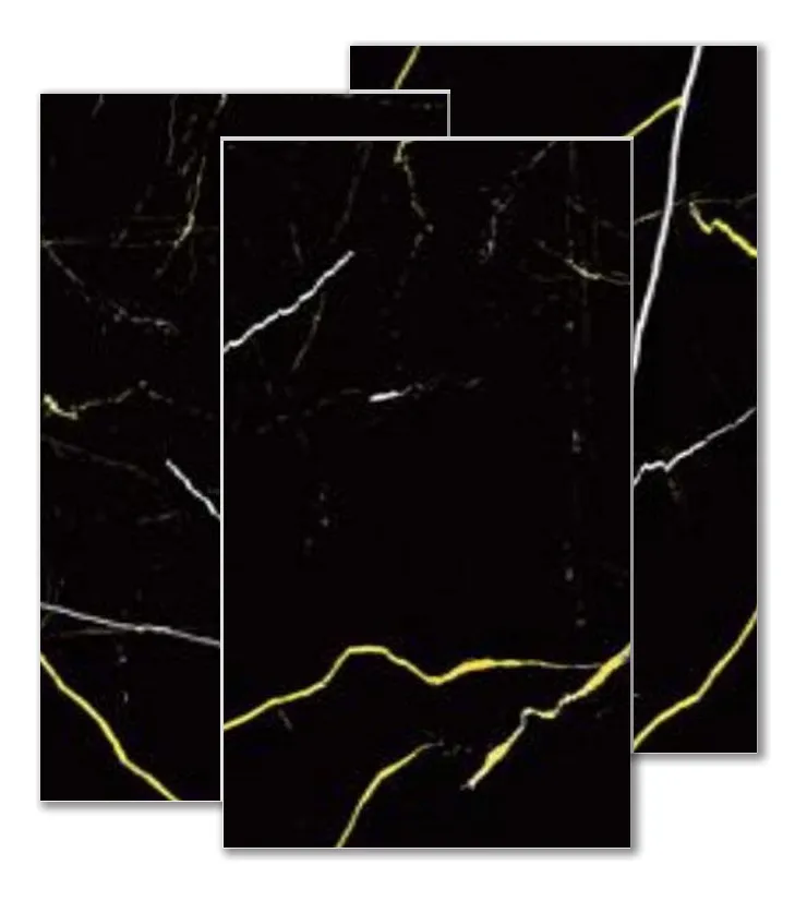 Placa Pvc Tipo Mármol 80x122 Cm Para Muro 3 Pzas + Adhesivo