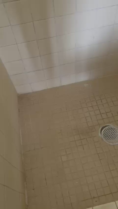 Deck modular instalado en un baño